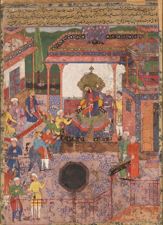 Akbar~Folio from the Hamzanama (Volu - Old master image - Paintings ...