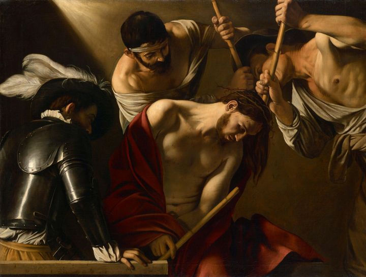 Caravaggio~The Crowning with Thorns - Old master image