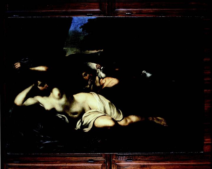 Carlo Cignani~Venus with Cherubs - Old master image