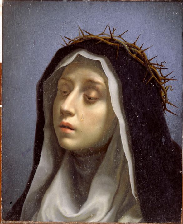Carlo Dolci~St. Catherine of Siena - Old master image