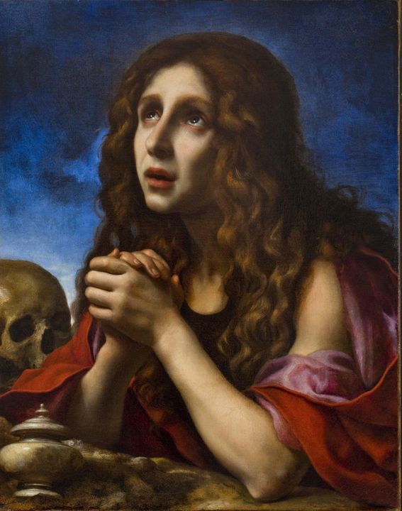Carlo Dolci~The Penitent Magdalen - Old master image
