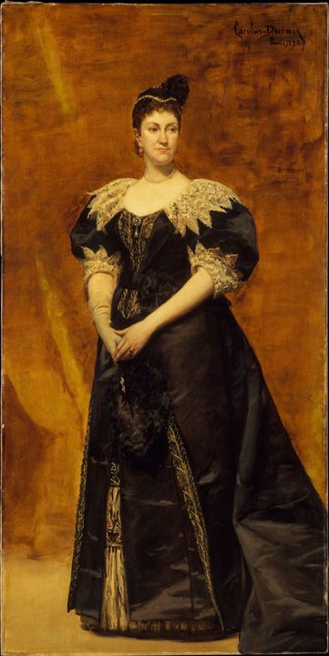Carolus-Duran~Mrs. William Astor (Ca - Old master image