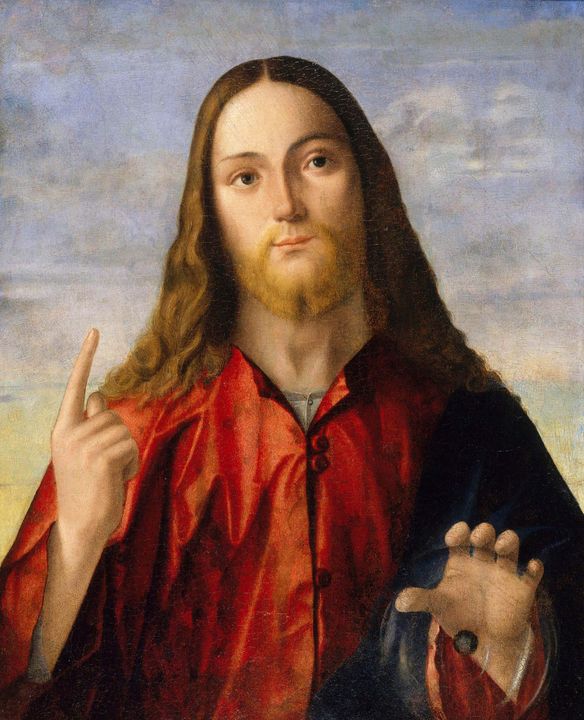 Carpaccio, Vittore~Christ Blessing - Old master image