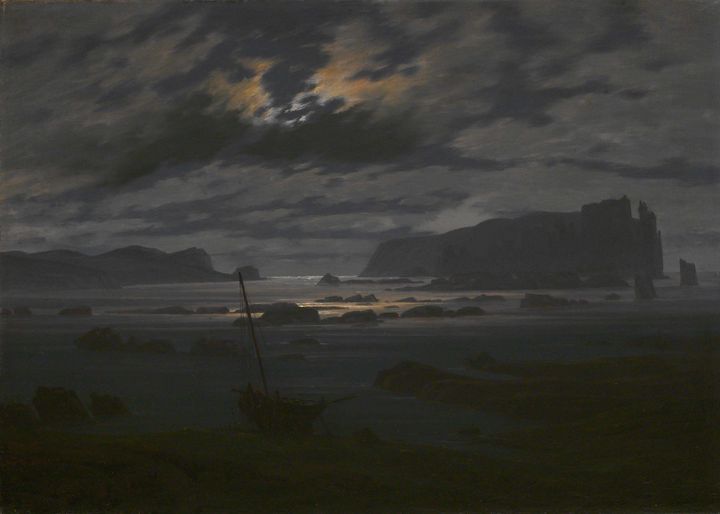 Caspar David Friedrich~Northern Sea - Old master image