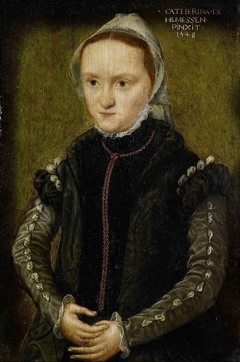 Catharina van Hemessen~Portrait of a - Old master image