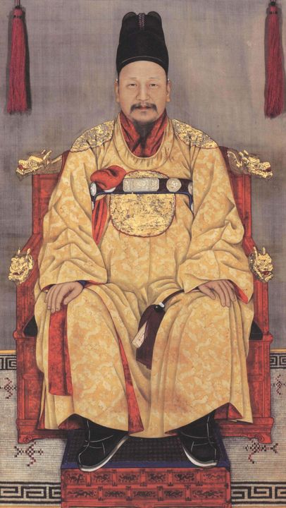 Chae Yong-sin~Portrait of King Gojon - Old master image