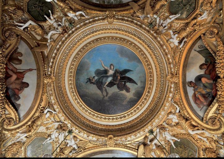Charles Le Brun~Plafond de la Chambr - Old master image