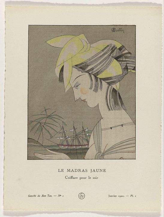 Charles Martin~Gazette du Bon Ton, 1 - Old master image