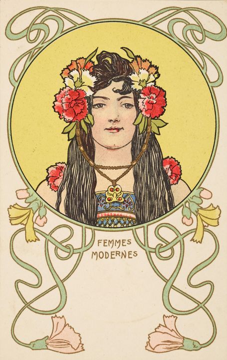 Female Bust Gypsy Girl bohemia Stone Home or Garden Ornament Art Nouveau  Statue -  Sweden