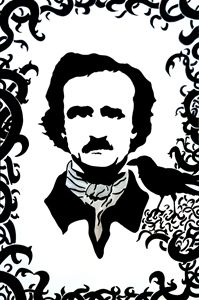 E.A. Poe - Portrait