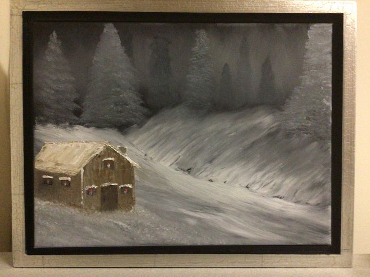 Berkshire Winter Hideaway - Vinnie Brandi Art