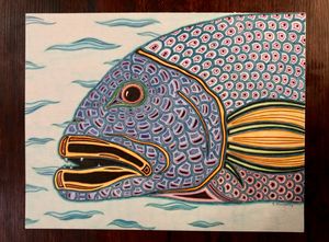 Fishing pool - Tow-Ton - Drawings & Illustration, Animals, Birds, & Fish,  Aquatic Life, Fish, Freshwater Fish - ArtPal