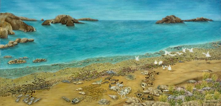 FISH on the BEACH - Andreas C Chrysafis Art