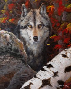 Artistic Watecolor Wolf Painting Set - CreativeModernArt - Paintings &  Prints, Animals, Birds, & Fish, Wolves - ArtPal