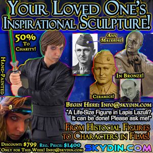 Your Sculpture Bust Custom Portrait - Artifacts Beyond Time