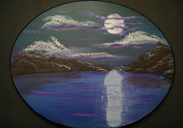 Night Swimming--SOLD - Homemade Arts by Bill Ludwig