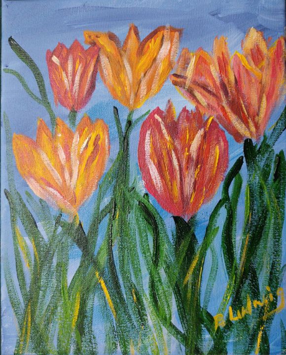 Tulips - Homemade Arts by Bill Ludwig