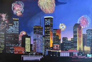 4th of July in Texas - Affordable art