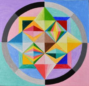 Mandala Design - Melangé Arts - Drawings & Illustration, Abstract,  Geometric - ArtPal