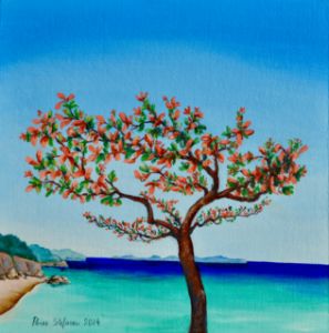 A Blooming by the Sea - P.Stefanou Art Creations