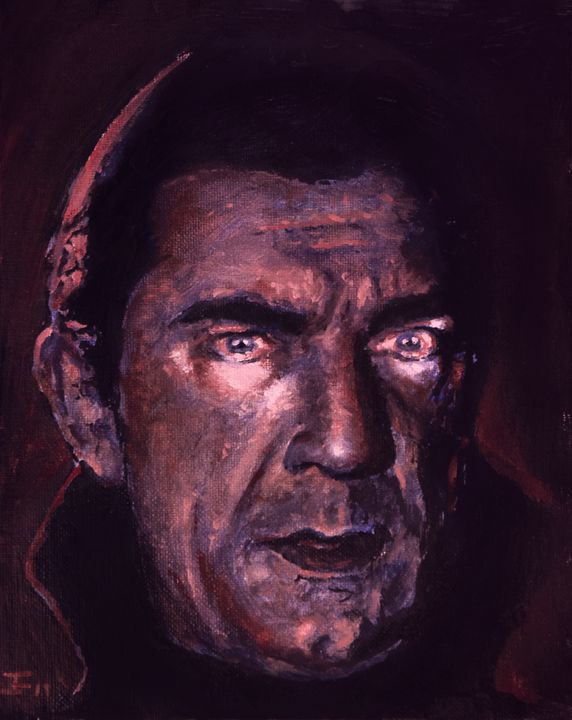 Bela Lugosi Dracula Art Print - John Febonio