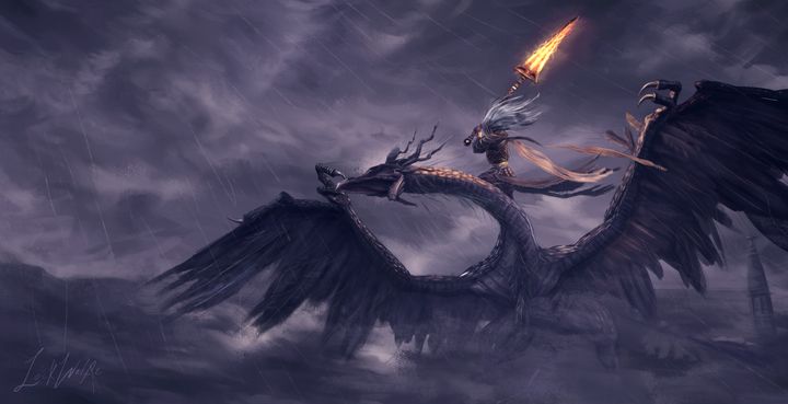 The Nameless King Art - Dark Souls III Art Gallery