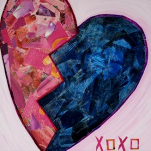 My Blue Heart - K Batson Art