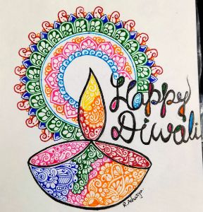 Diwali special Colorful Mandala