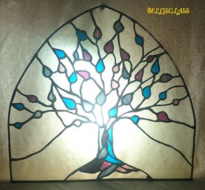 Tree- stained glass