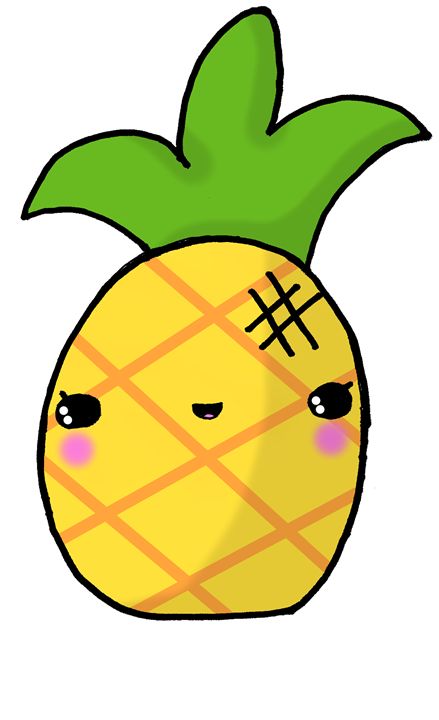 Cartoon Pineapple AI Generative 23214905 PNG