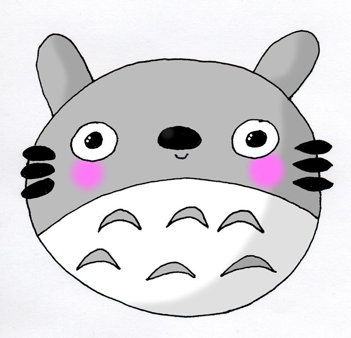My Neighbor Totoro Anime Art Illustration Android - My HD phone wallpaper |  Pxfuel
