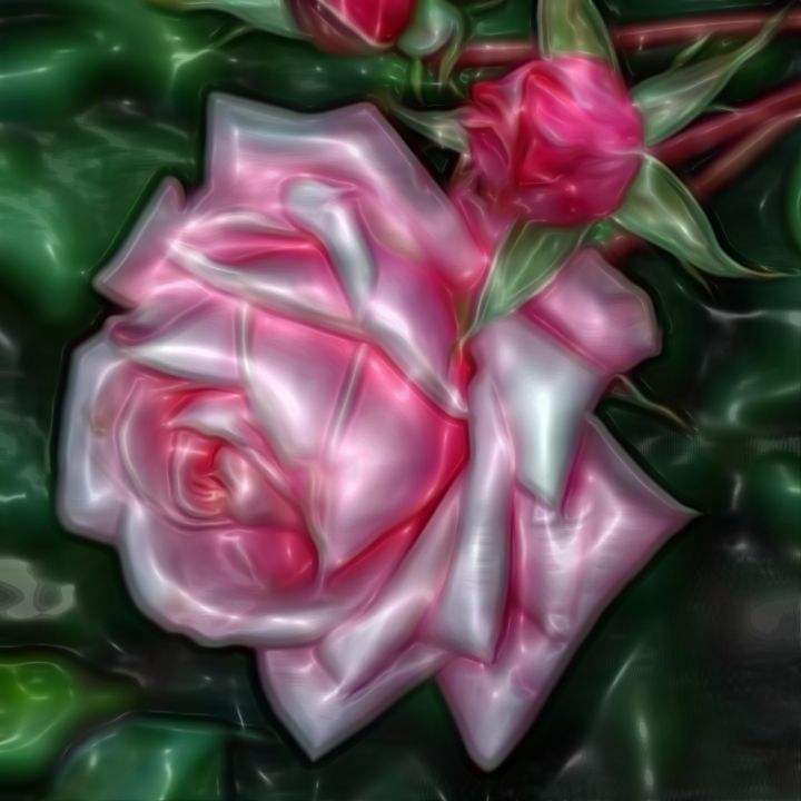 Glassy Rose - Delaris