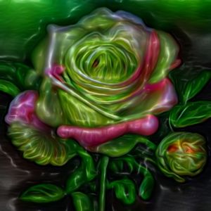 Glassy Flower