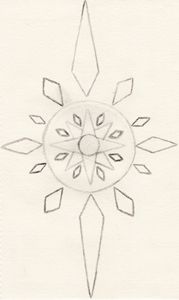 Crystal Compass (Uncolored)
