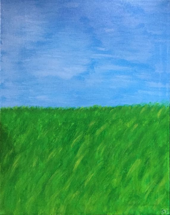 Field - Giart - Paintings & Prints, Landscapes & Nature, Fields, Other ...