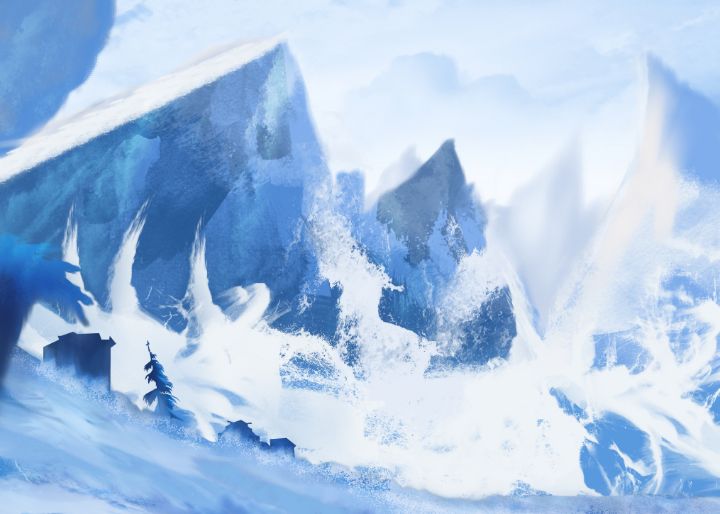 Artwork Iceberg - landscapeart