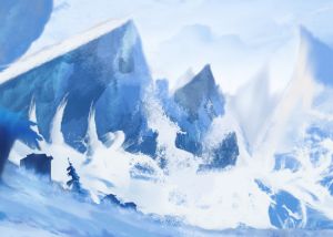 Artwork Iceberg - landscapeart