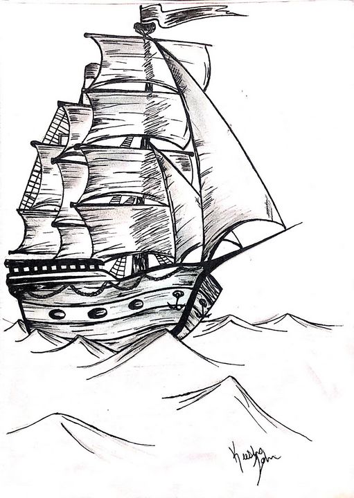 Bumpy sailing - •Art by Keesha•