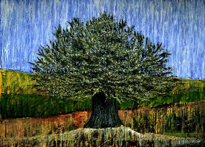 Landscape Olive Tree - Dimitra Papageorgiou