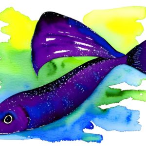 Buy Freshwater Fish, Fish, Aquatic Life, Animals, Birds, & Fish, Digital Art  at ArtPal