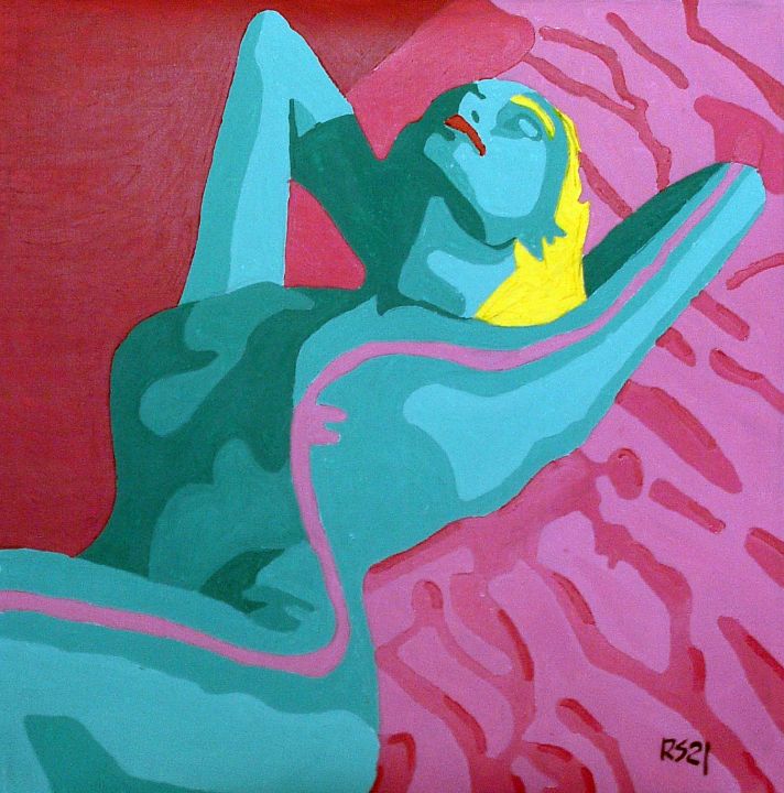 Woman on Sand - Randall Steinke