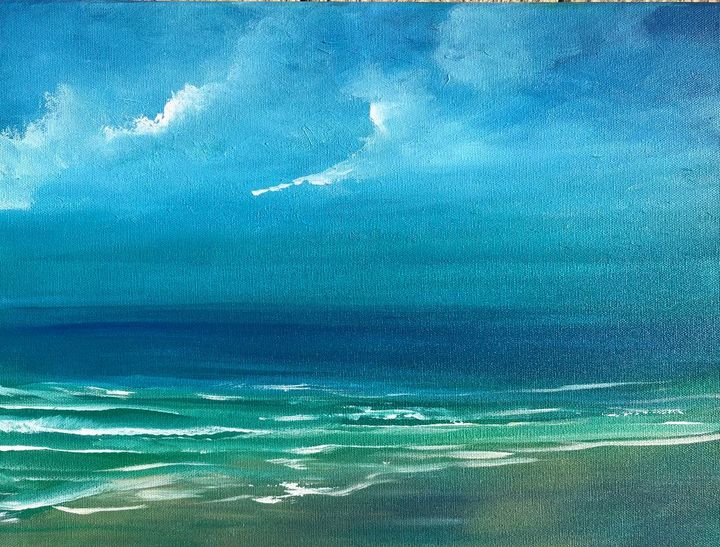 Morning View Churi Churi Paintings & Prints, Landscapes & Nature