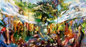 Miracle(triptych).140X255.c.o.2015