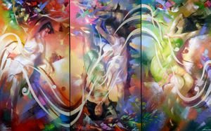 Plasticity in beauty.(triptych)