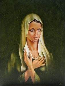 Oriental girl.110X85.c.o..2015