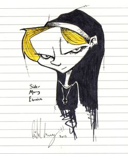 Sister Mary Eunice Doodle.