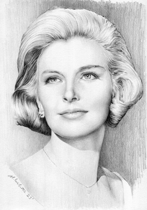 Joanne Woodward - Wally's Art World - Drawings & Illustration, People ...