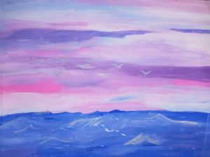 Pink sunset