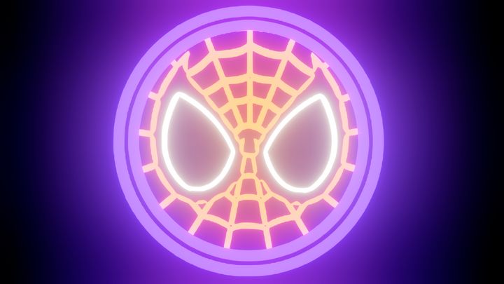 Spiderman Marvel Neon Sign - Wallking Art