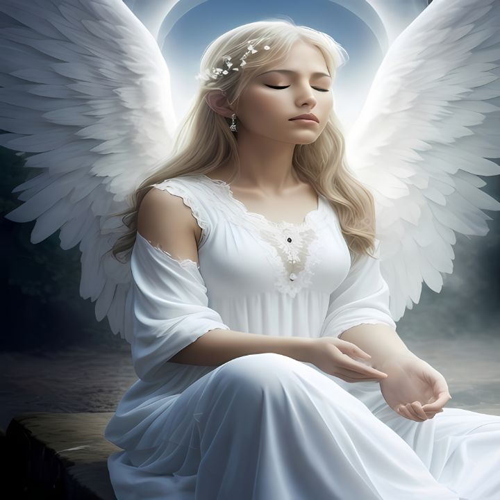 Beautiful Angel - MespensDigital - Digital Art & AI, Religion ...